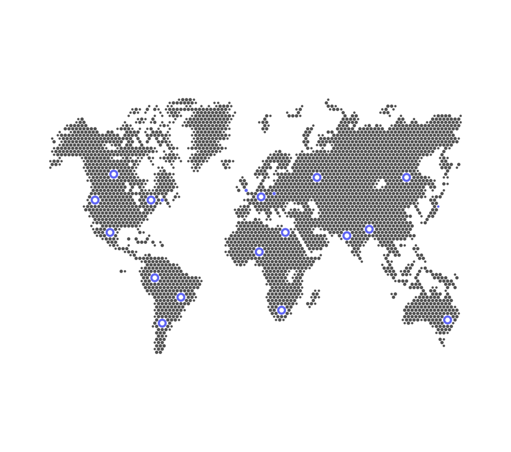 Mapa de servidores